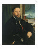 Portrait of Matthäus Schwarz by Christoph Amberger