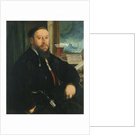 Portrait of Matthäus Schwarz by Christoph Amberger