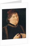 Portrait of a Man by Swabian master