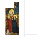 Saint Anne with the Virgin, Child and a Donor by Swabian master