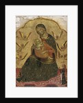 The Virgin of Humility with Angels and a Donor by Anonymous