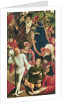 Knights and Soldiers playing Dice for Christs Robe by Derick Baegert