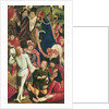 Knights and Soldiers playing Dice for Christs Robe by Derick Baegert