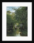 The Stream by Gustave Courbet