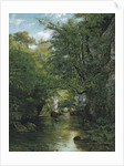 The Stream by Gustave Courbet