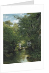 The Stream by Gustave Courbet