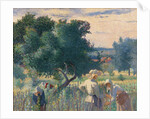 Women Tying the Vines by Henri Edmond Cross