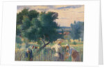 Women Tying the Vines by Henri Edmond Cross