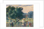 Women Tying the Vines by Henri Edmond Cross