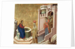 Christ and the Samaritan Woman by Duccio di Buoninsegna