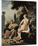 Vertumnus and Pomona by Caesar Boëtius van Everdingen