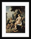Vertumnus and Pomona by Caesar Boëtius van Everdingen