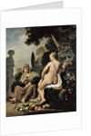 Vertumnus and Pomona by Caesar Boëtius van Everdingen
