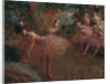 Dancers in pink by Jean-Louis Forain