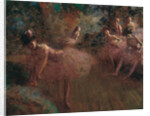 Dancers in pink by Jean-Louis Forain