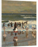 Beach Scene by Winslow Homer