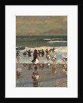 Beach Scene by Winslow Homer