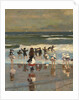 Beach Scene by Winslow Homer