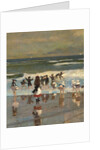 Beach Scene by Winslow Homer