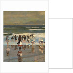 Beach Scene by Winslow Homer