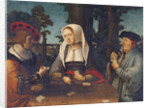 The Card Players by Lucas Leyden van