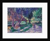 Bessy, Yonne, the Shaded Path by Maximilien Luce