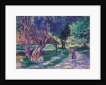 Bessy, Yonne, the Shaded Path by Maximilien Luce
