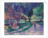 Bessy, Yonne, the Shaded Path by Maximilien Luce