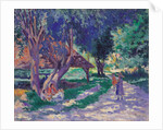 Bessy, Yonne, the Shaded Path by Maximilien Luce