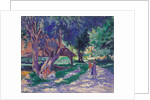 Bessy, Yonne, the Shaded Path by Maximilien Luce