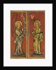 The Annunciation. Triptych of The Holy Face by Master Bertram