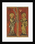 The Annunciation. Triptych of The Holy Face by Master Bertram