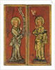 The Annunciation. Triptych of The Holy Face by Master Bertram