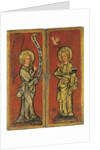 The Annunciation. Triptych of The Holy Face by Master Bertram