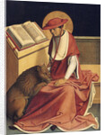 Saint Jerome as a Cardinal by Master of Grossgmain