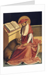Saint Jerome as a Cardinal by Master of Grossgmain