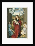 The Virgin and Child between Angels by Master of the André Madonna