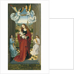 The Virgin and Child between Angels by Master of the André Madonna