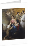 The Virgin and Child with Saint Rose of Viterbo by Bartolomé Estebàn Murillo