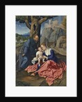 The Rest on the Flight into Egypt by Bernaert van Orley