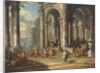 Christ Driving the Money Changers from the Temple by Giovanni Paolo Panini