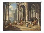 Christ Driving the Money Changers from the Temple by Giovanni Paolo Panini