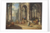 Christ Driving the Money Changers from the Temple by Giovanni Paolo Panini