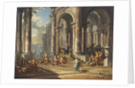 Christ Driving the Money Changers from the Temple by Giovanni Paolo Panini