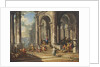 Christ Driving the Money Changers from the Temple by Giovanni Paolo Panini