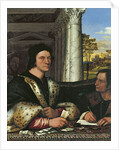 Portrait of Ferry Carondelet, with his Secretary by Sebastiano del Piombo