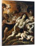 Saint Mary Magdalen surrounded by angels by Sebastiano Ricci