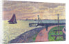 Entrance to the Port of Volendam by Théo van Rysselberghe