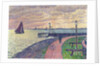 Entrance to the Port of Volendam by Théo van Rysselberghe