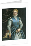 Portrait of a Woman with a dog by Paolo Veronese
